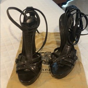 Burberry size 37 1/2. Good condition with bag,